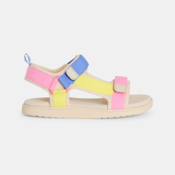 صندل بشريط لاصق وبألوان متعددة للفتيات